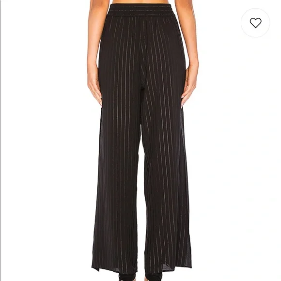 BCBGeneration Side Split High-Rise Palazzo Pants* - Picture 2 of 4